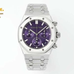 Royal Oak Chrono 26240ST 41mm SS/SS Purple Dial APS SH4401 Super Clone