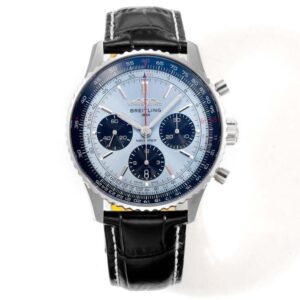 Navitimer B01 Chronograph SS/LE Blue/Stk BLSF Asian B01