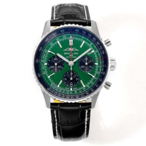 Navitimer B01 Chronograph SS/LE Dark Green Dial BLSF Asian B01