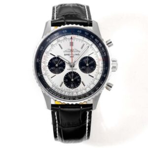 Navitimer B01 Chronograph SS/LE White/Stk BLSF Asian B01