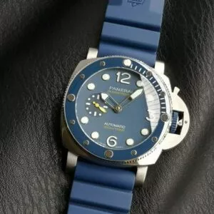 Submersible PAM1676 44mm SS/RU Blue Dial VSF P900