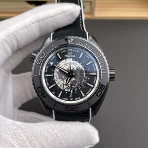 Planet Ocean Worldtimer 45.5mm Cer/RU Black Dial VSF A8938