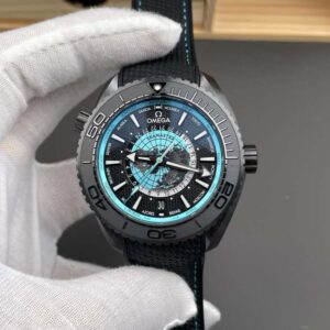 Planet Ocean Worldtimer 45.5mm Cer/RU Blue Dial VSF A8938