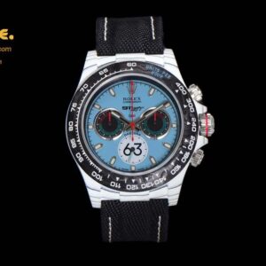 Daytona Diw 40mm White Carbon FC/NY Bule Dial DIWF DD4801