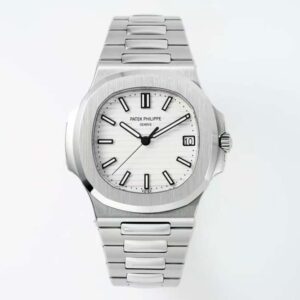 Nautilus 5711 40mm SS/SS White Dial DDF DD330 Super Clone