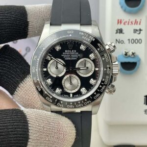 Daytona 126519 40mm SS/RU Black/Dia VSF V2 DD4131(Gain Weight)