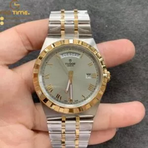 Tudor Royal  SS/YG Bezel V7F 1:1 Best Edition Grey Dial on SS/YG Bracelet A2834