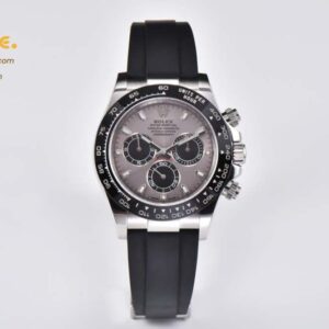Daytona 116519 Clean Factory 1:1 Best Edition Grey Dial on Oysterflex Rubber Strap SA4130