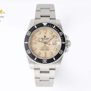 Submariner DIW Sandblasted VSF 1:1 Best Edition Brown Dial on SS Bracelet VS3135