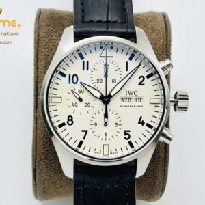 Pilot Chrono Edition 150 Years IW377725 ZF SS White Dial Swiss 7750