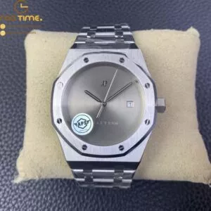 Royal Oak 41mm 1017 ALYX 9SM SS APSF Best Edition Silver Dial on SS Bracelet SA3120 Super Clone