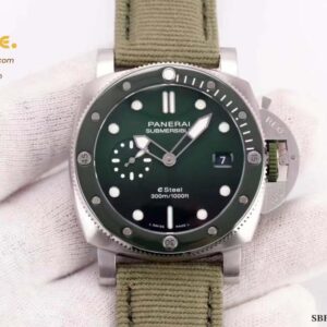 PAM1287 VSF 1:1 Best Edition Green Dial on Green Nylon Strap P900