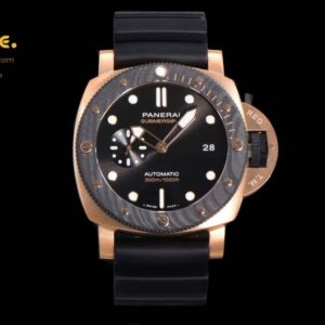 PAM1070 W VSF 1:1 Best Edition Black Dial on Black Rubber Strap P900