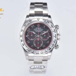 Daytona 116509 Clean Factory 1:1 Best Edition 904L SS Case Gray Dial on SS Oyster Bracelet A4130