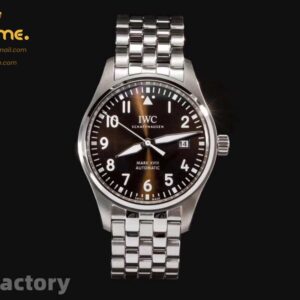 Mark XVIII IW327013 V7F 1:1 Best Edition Brown Dial on SS Bracelet A2892