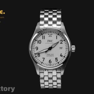 Mark XVIII IW327012 V7F 1:1 Best Edition White Dial on SS Bracelet A2892