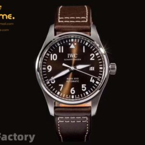 Mark XVIII IW327003 V7F 1:1 Best Edition Brown Dial on Brown Leather Strap A2892