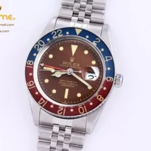 ROLGMT0217 - GMT Master 6542 Pepsi Jub SS/SS Blk A2836