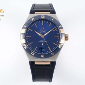Constellation Co-Axial 41mm CER RG/SS/LE Blue 8F A8500