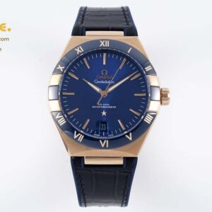 Constellation Co-Axial 41mm CER RG/LE Blue 8F A8500