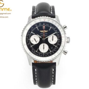 Navitimer Chronograph SS/LE Blk/Wht BLS V2 A7750 Mod