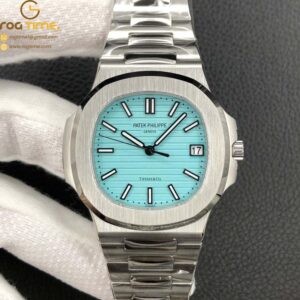 Nautilus 5711 3KF 1:1 Best Edition Tiffany Blue Dial on SS Bracelet A324 Super Clone