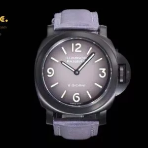PAM2121 Geneve Boutique DLC Coated Titanium HWF 1:1 Best Edition Black Dial on Black Nylon Strap A6497
