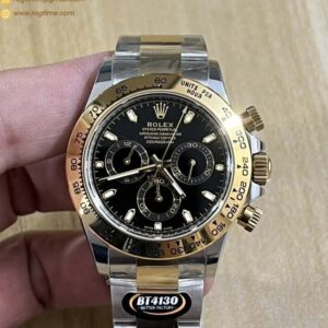 Daytona 116503 BTF 1:1 Best Edition 904L Black Dial on SS/YG Bracelet SA4130