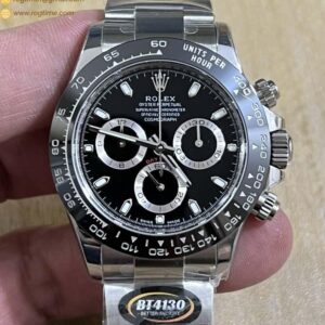 Daytona 116500 BTF 1:1 Best Edition 904L SS Case and Bracelet Black Dial SA4130