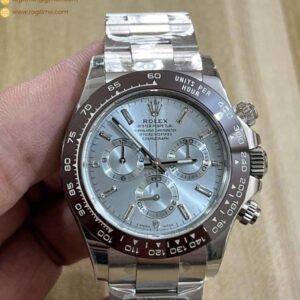 Daytona 116506 SS BTF 1:1 Best Edition 904L Brown Ceramic Bezel I-Blue Dial on SS Bracelet A4130