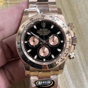 Daytona 116505 BTF 1:1 Best Edition Black/RG Dial on RG Bracelet SA4130