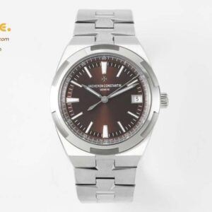 Overseas 4500V SS ZF 1:1 Best Edition Brown Dial on SS Bracelet A5100