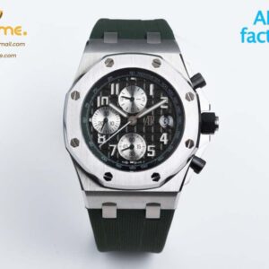 Audemars Piguet - Royal Oak Offshore 42mm SS/RU Grn/Wht APF A3126