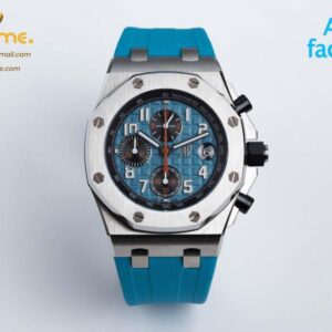 Audemars Piguet - Royal Oak Offshore 42mm SS/RU Blue/Blk APF A3126