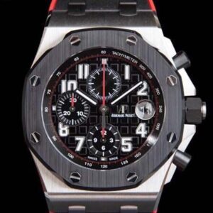 Audemars Piguet - Royal Oak Offshore 42mm SS/RU Black/Num APF A3126