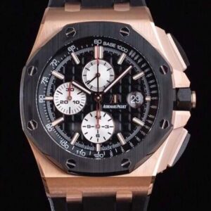 Audemars Piguet - Royal Oak Offshore 44mm RG/RU Black/Stk APF A3126 Mod
