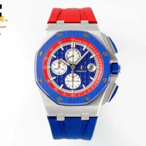 Audemars Piguet - Royal Oak Offshore 44mm SS/RU Blue/Red APF V2 A3126