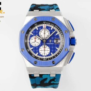 Audemars Piguet - Royal Oak Offshore 44mm SS/RU Blue/Wht APF A3126