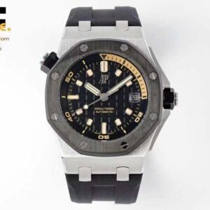 Audemars Piguet - Royal Oak Offshore Diver 15720 42mm SS/RU Black/Stk APF A4308