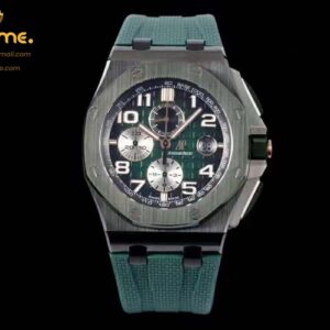 Audemars Piguet - Royal Oak Offshore 44mm Ceramic/RU Green/Num APF A3126