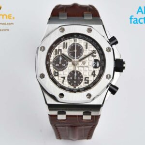 Audemars Piguet - Royal Oak Offshore 42mm SS/LE Cream/Brown APF A3126