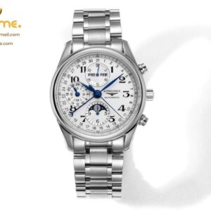 Master Collection Moonphase Chrono GLF SS White Dial 7751