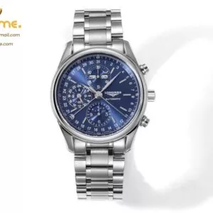 Master Collection Moonphase Chrono GLF SS Blue Dial 7751