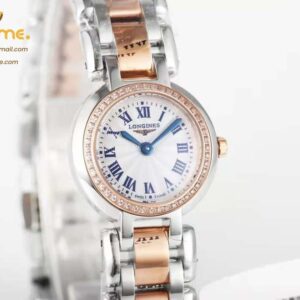 Primaluna Ladies KZF SS & RG White Dial Quartz