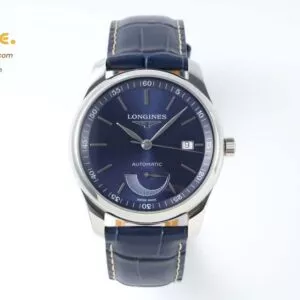 Master Power Reserve SS APSF 1:1 Best Edition Blue Dial on Blue Leather Strap AL602