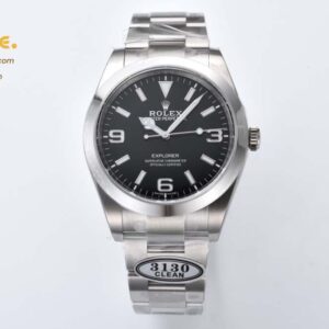 Explorer I 214270 39mm SS/SS Clean 1:1 Best Edition 904L Steel Black Dial VR3132