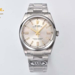 Oyster Perpetual 126000 36mm Clean 1:1 Best Edition 904L Steel Silver Dial VR3230