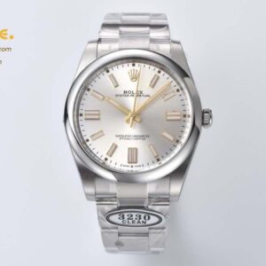 Oyster Perpetual 124300 41mm Clean Factory 1:1 Best Edition 904L Steel Silver Dial VR3230
