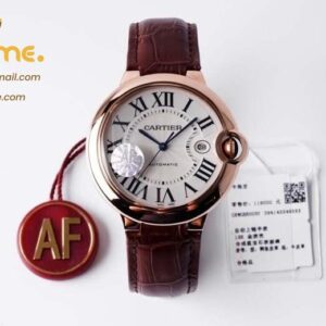 Cartier – Balon Bleu De Cartier 42mm RG/LE White Dial AF A2824