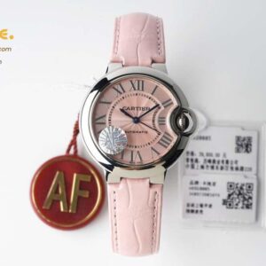Cartier – Ballon Bleu De Cartier 33mm SS/LE Pink Dial AF NH05